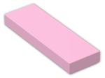 LEGO® Brick: Tile 1 x 3 with Groove 63864 | Color: Light Purple