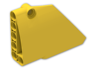 LEGO® Brick: Technic Panel Fairing Smooth #13 (Wide Medium) 64394 | Color: Bright Yellow