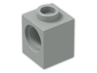 LEGO® Brick: Technic Brick 1 x 1 with Hole 6541 | Color: Grey