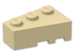 LEGO® Brick: Wedge 3 x 2 Left 6565 | Color: Brick Yellow