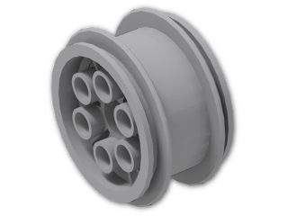 LEGO® Stein: Wheel 20 x 30 Balloon Medium 6582 | Farbe: Medium Stone Grey