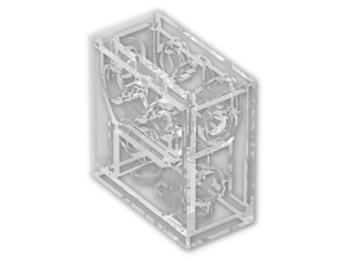 LEGO® Brick: Technic Gearbox 2 x 4 x 3 & 1/3 6588 | Color: Transparent