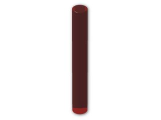 LEGO® Brick: Bar 3L 87994 | Color: Transparent Red