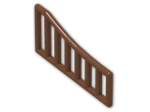 LEGO® Brick: Bar 1 x 8 x 4 Gate with Curved Top 95229 | Color: Reddish Brown