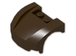 LEGO® Brick: Car Mudguard 3 x 4 x 1.667 with Curved Front 98835 | Color: Dark Brown