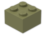 LEGO® Stein Farbe: Olive Green