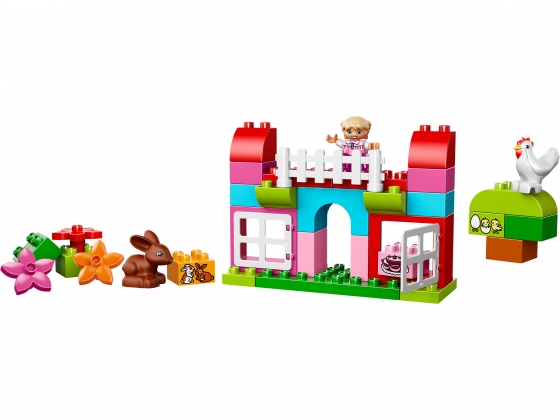 LEGO® Duplo Große Steinebox Mädchen 10571 erschienen in 2014 - Bild: 1