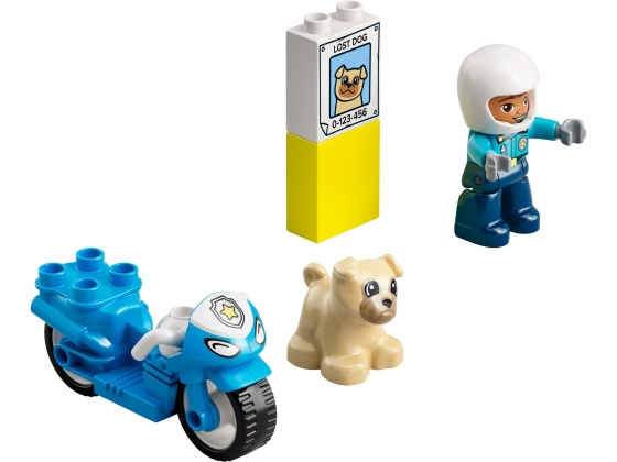 LEGO® Duplo Police Motorcycle 10967 released in 2022 - Image: 1