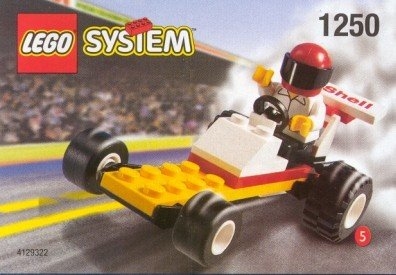 LEGO® Town Dragster 1250 released in 1999 - Image: 1