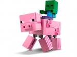 LEGO® Minecraft BigFig Pig with Baby Zombie 21157 released in 2020 - Image: 3