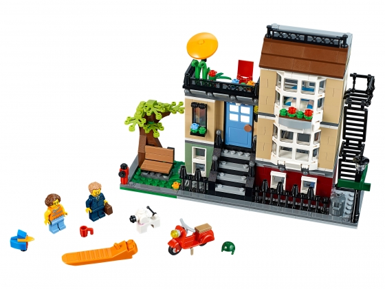 LEGO® Creator Park Street Townhouse 31065 released in 2017 - Image: 1