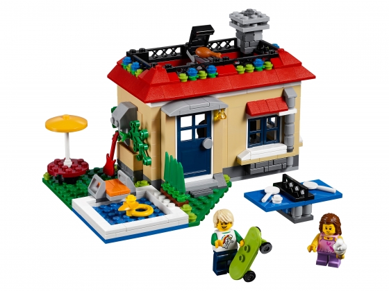 LEGO® Creator Modular Poolside Holiday 31067 released in 2017 - Image: 1