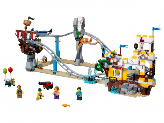 LEGO® Creator Pirate Roller Coaster 31084 released in 2018 - Image: 1