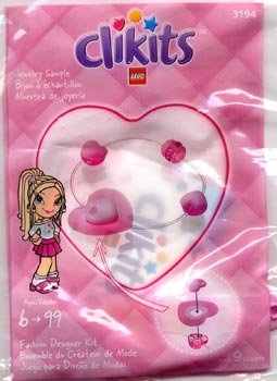 LEGO® Clikits Clikits Bracelet Heart 3194 released in 2004 - Image: 1