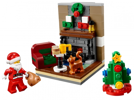 LEGO® Seasonal Santa's Visit 40125 released in 2015 - Image: 1