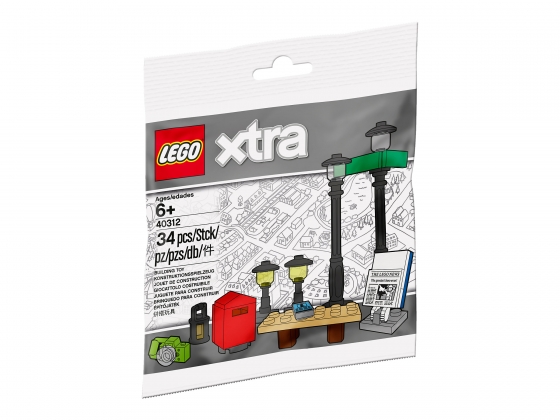 LEGO® Classic Straßenlaternen 40312 erschienen in 2018 - Bild: 1