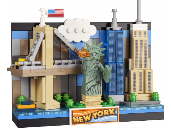 LEGO® Creator Postkarte aus New York 40519 erschienen in 2022 - Bild: 1