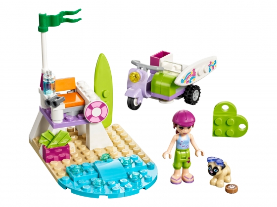 LEGO® Friends Mia's Beach Scooter 41306 released in 2016 - Image: 1