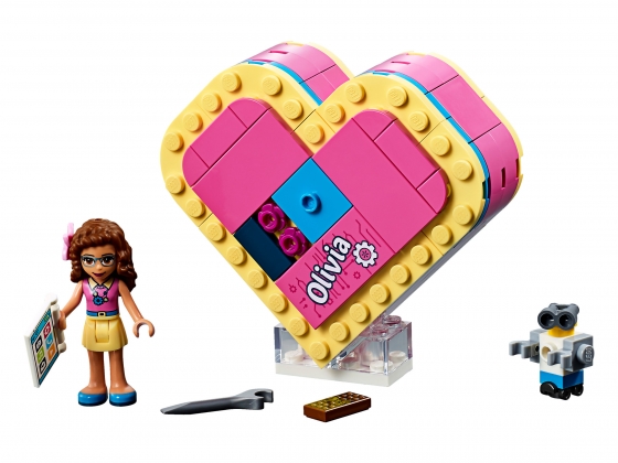 LEGO® Friends Olivia's Heart Box 41357 released in 2018 - Image: 1