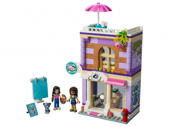 LEGO® Friends Emma's Art Studio 41365 released in 2018 - Image: 1