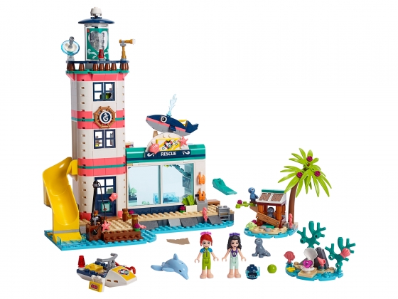 LEGO® Friends Leuchtturm mit Flutlicht 41380 erschienen in 2019 - Bild: 1