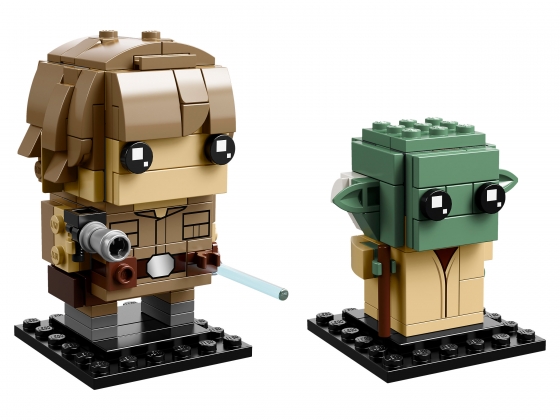 LEGO® BrickHeadz Luke Skywalker™ & Yoda™ 41627 released in 2018 - Image: 1