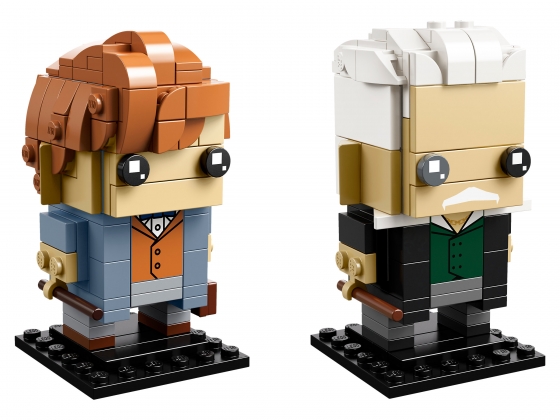 LEGO® BrickHeadz Newt Scamander™ & Gellert Grindelwald 41631 released in 2018 - Image: 1