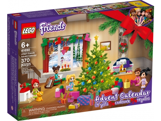 LEGO® Seasonal LEGO® Friends Advent Calendar 41690 released in 2021 - Image: 1