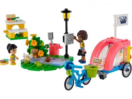 LEGO® Friends Hunderettungsfahrrad 41738 erschienen in 2023 - Bild: 1