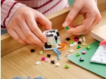 LEGO® Dots Bag Tag Panda 41930 released in 2021 - Image: 11