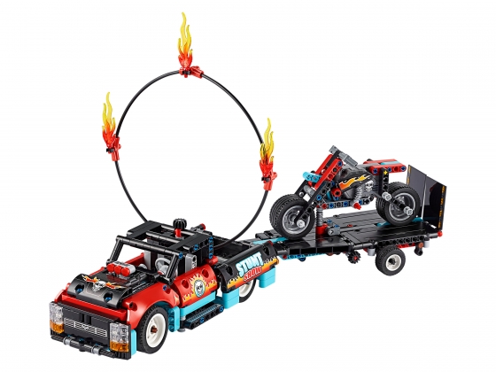 LEGO® Technic Stunt-Show mit Truck und Motorrad 42106 erschienen in 2019 - Bild: 1