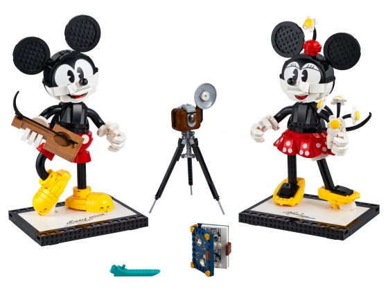 LEGO® Disney Mickey Mouse & Minnie Mouse Buildable Characters 43179 released in 2020 - Image: 1