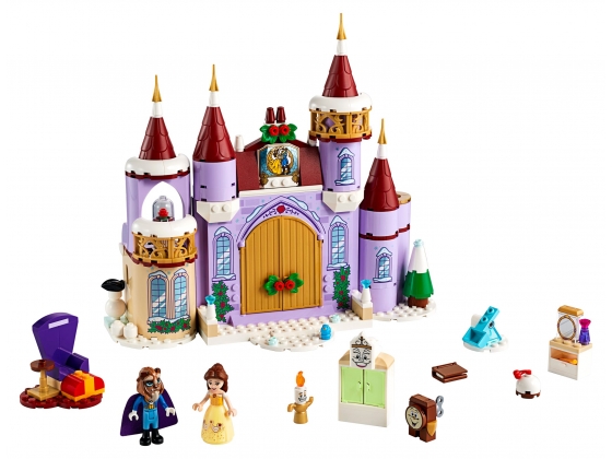 LEGO® Disney Belle's Castle Winter Celebration 43180 released in 2020 - Image: 1