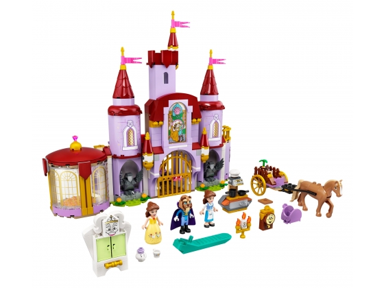 LEGO® Disney Belle and the Beast's Castle 43196 released in 2021 - Image: 1