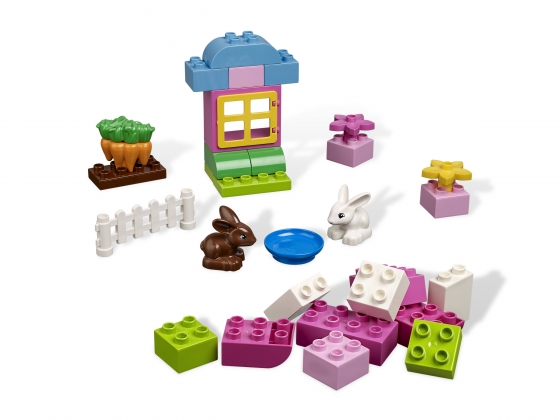 LEGO® Duplo LEGO® DUPLO® Pink Brick Box 4623 released in 2012 - Image: 1