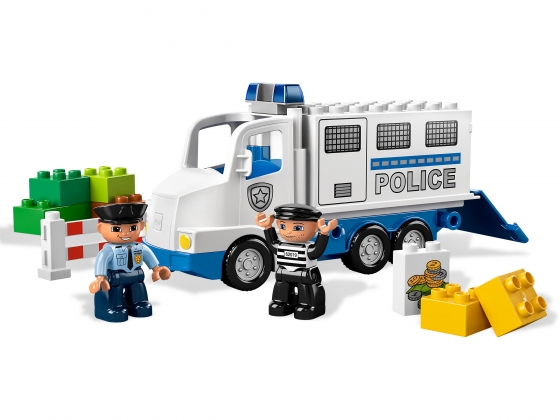 LEGO® Duplo Police Truck 5680 released in 2011 - Image: 1