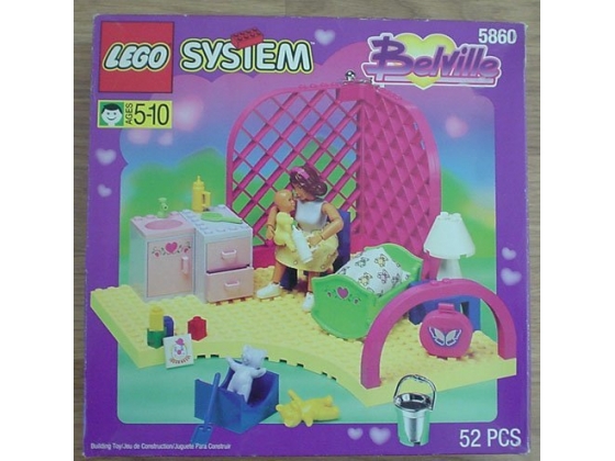 LEGO® Belville Babyzimmer 5860 erschienen in 1994 - Bild: 1