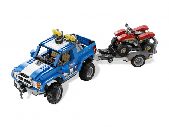 LEGO® Creator Geländewagen mit Quad 5893 erschienen in 2010 - Bild: 1