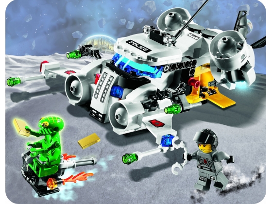 LEGO® Space Überfall auf den Goldtransport 5971 erschienen in 2009 - Bild: 1