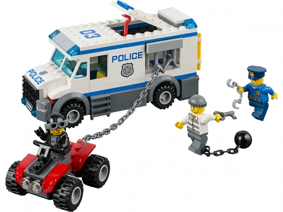 LEGO® Town Prisoner Transporter 60043 released in 2014 - Image: 1