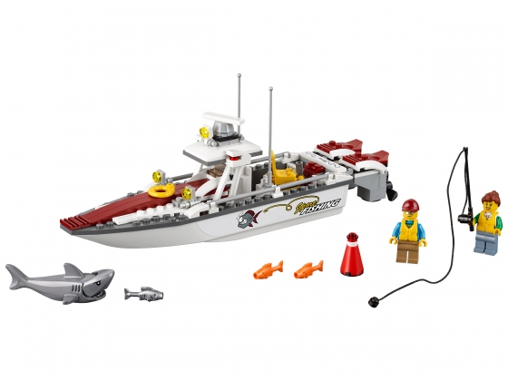 LEGO® City Fishing Boat 60147 released in 2017 - Image: 1