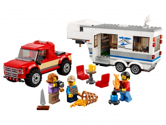 LEGO® City Pickup & Wohnwagen 60182 erschienen in 2018 - Bild: 1
