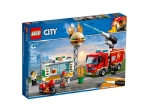 LEGO® City Burger Bar Fire Rescue 60214 released in 2019 - Image: 2