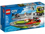 LEGO® City Race Boat Transporter 60254 released in 2019 - Image: 2