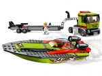 LEGO® City Rennboot-Transporter 60254 erschienen in 2019 - Bild: 3