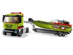 LEGO® City Race Boat Transporter 60254 released in 2019 - Image: 4