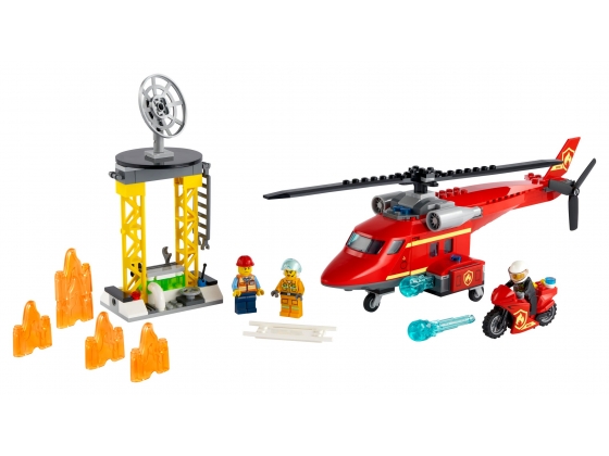 LEGO® City Fire Rescue Helicopter 60281 released in 2020 - Image: 1