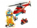 LEGO® City Fire Rescue Helicopter 60281 released in 2020 - Image: 3