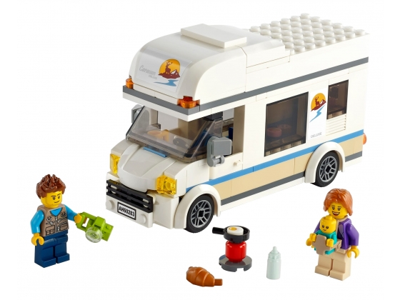 LEGO® City Holiday Camper Van 60283 released in 2020 - Image: 1