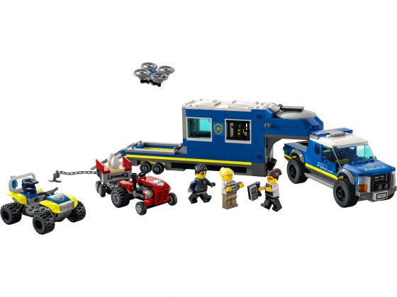 LEGO® City Police Mobile Command Truck 60315 released in 2022 - Image: 1